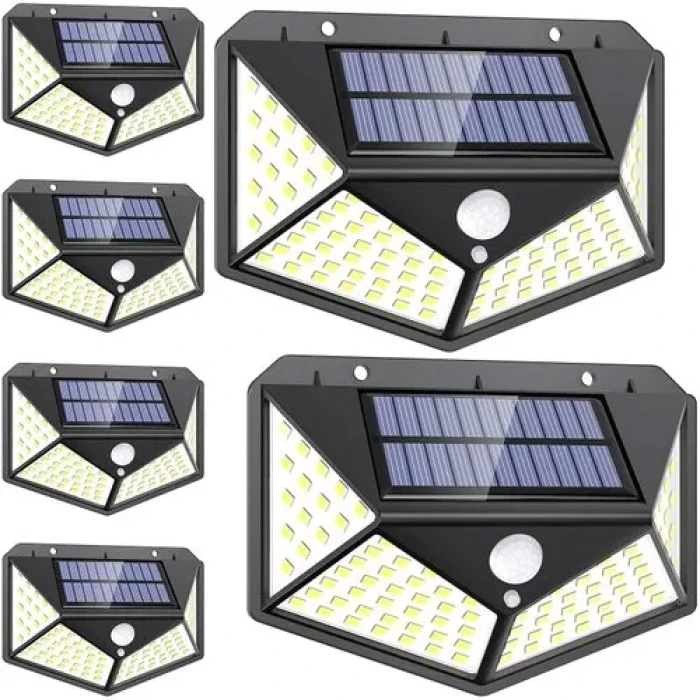 100 LED Smart Solar Light with Motion Sensor LED Wireless Weatherproof Light