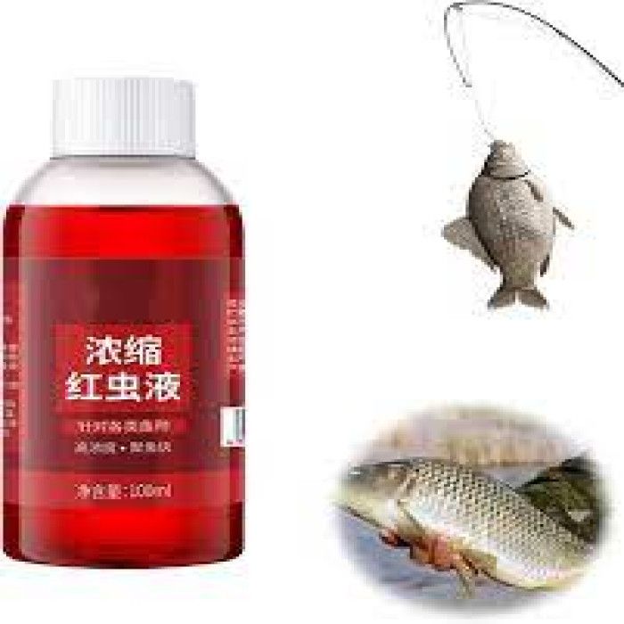 A SELL BD - 100ml Strong Fish Attractant Concentrated Red Worm Liquid ...
